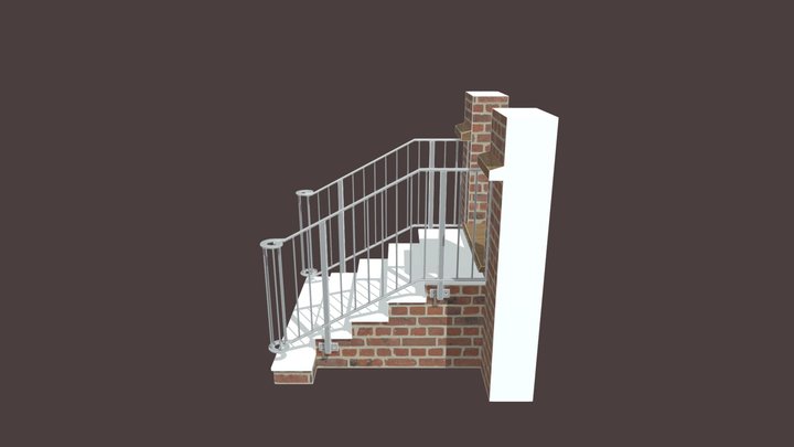 railings 3D Model