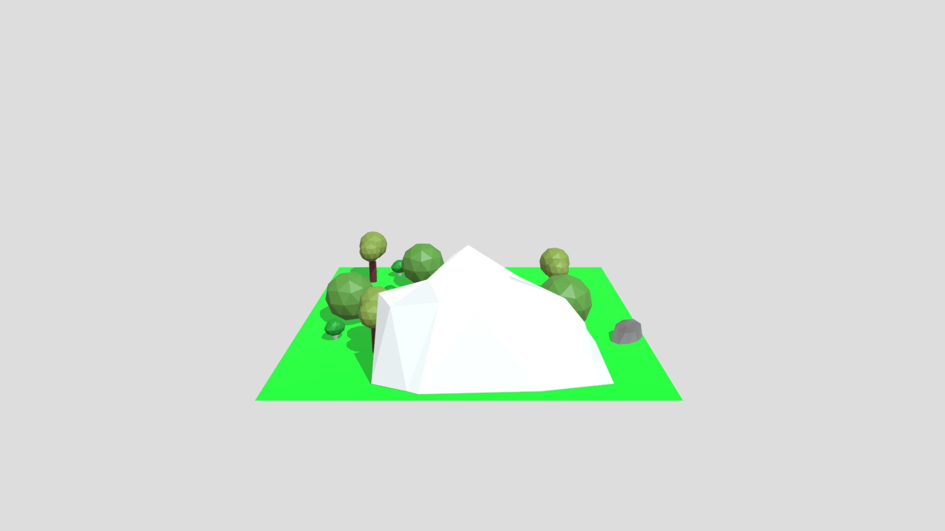 Low Poly Wizart Art
