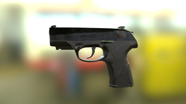 Beretta Px4 Storm 3D Model
