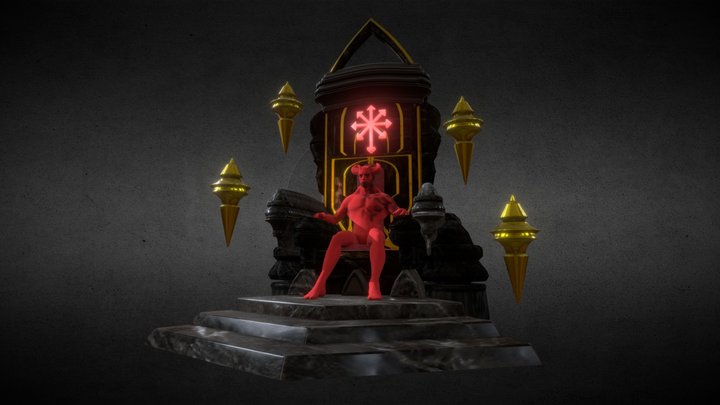 Trono Concept C 3D Model