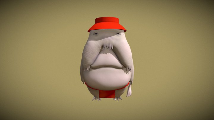 Oshira-sama ("The Spirited Away") 3D Model