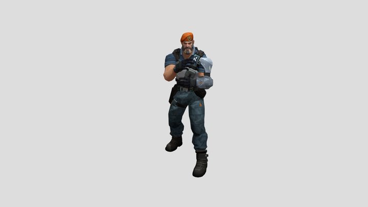 Brimstone (Fighting Stance) – Kostenloses 3D-Modell STL