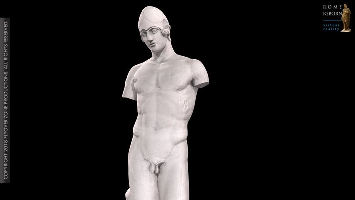 3D rendering of Ares