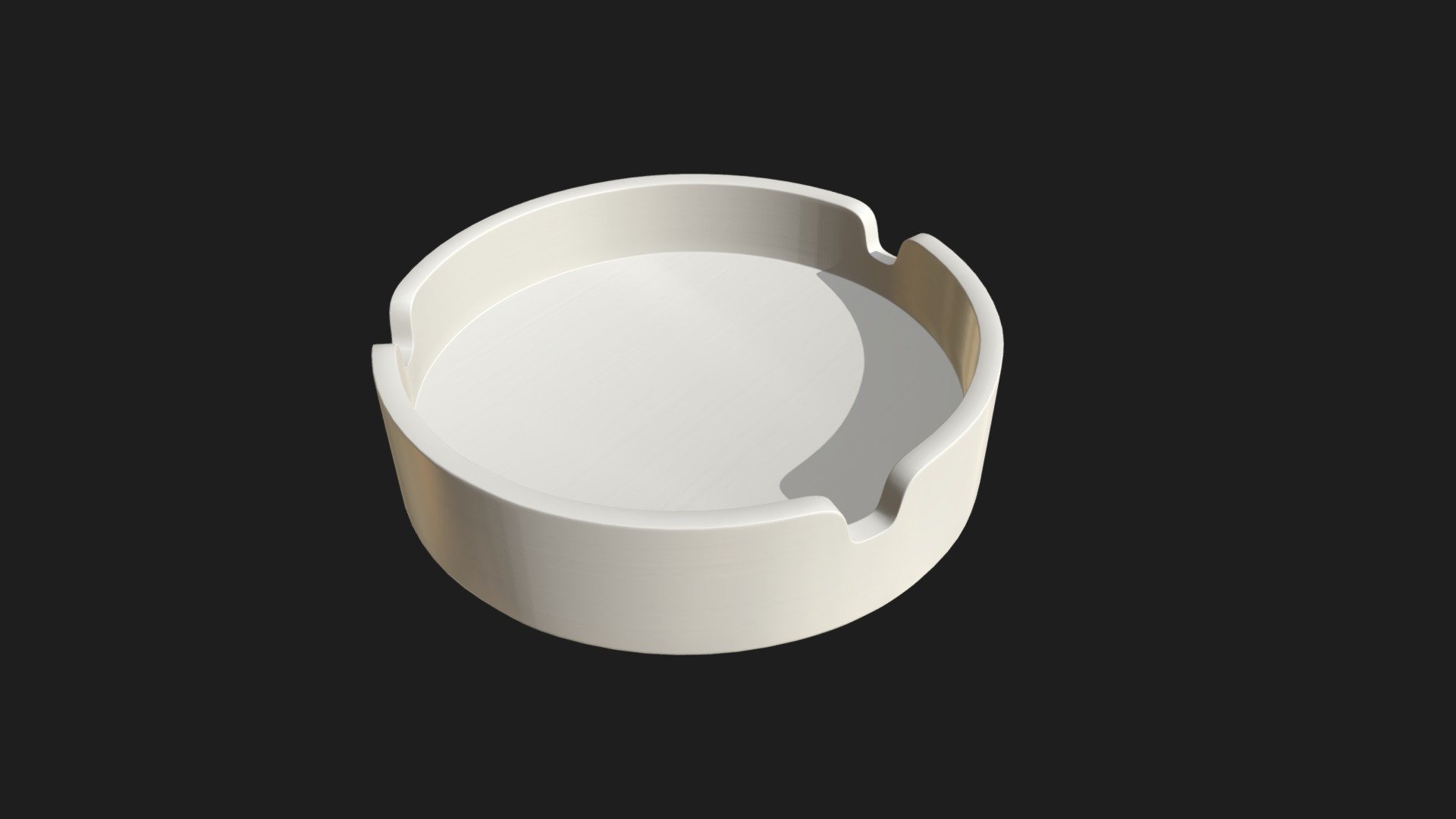 Ceramic ashtray - Buy Royalty Free 3D model by FM 3D Models (@FM