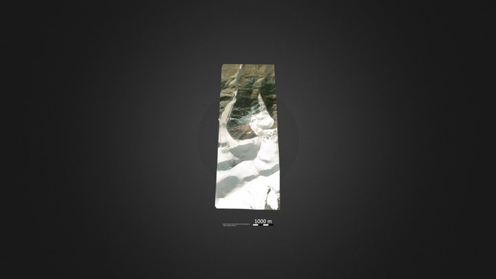 玉珠峰北坡 3D Model