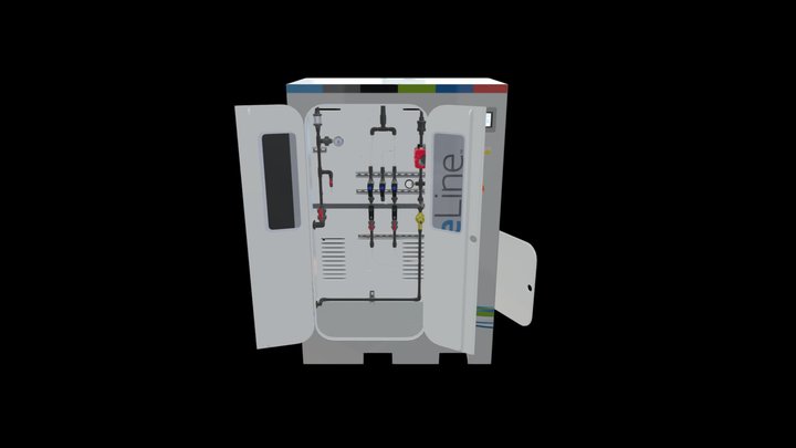 A-PURE 2 LOW CAPACITY WITHOUT DISTRIBUTION PUMP 3D Model