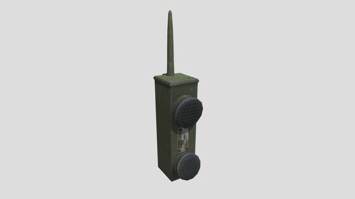WW2 Handheld Radio – Modello 3D gratuito STL