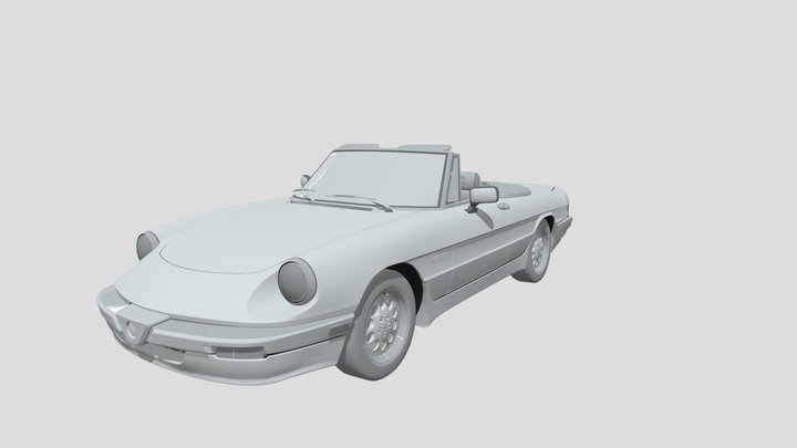1986 Alfa Romeo Spider Quadrifoglio