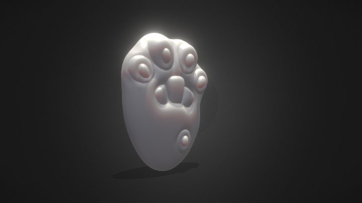 Cat Paws 3D Model