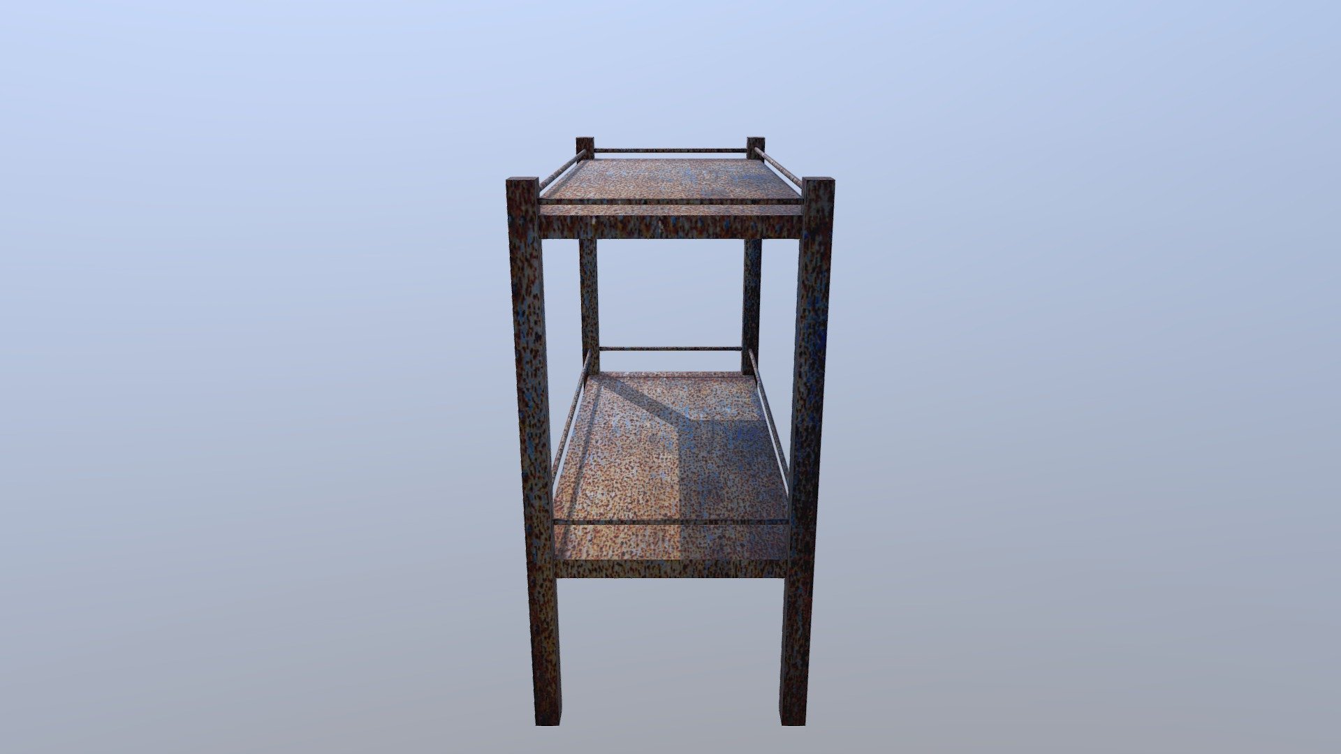 Rusty shelf