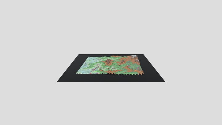 Puchuncavi, Region de Valparaiso 3D Model