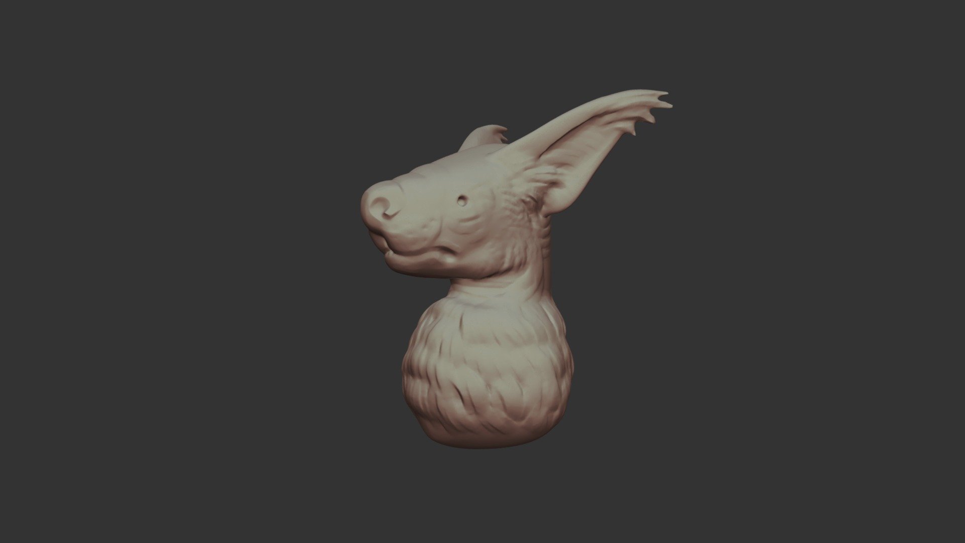 Mole Dog Speed-Sculpt - 3D model by Inali3D (@inalitsigili) [d7e6d58 ...