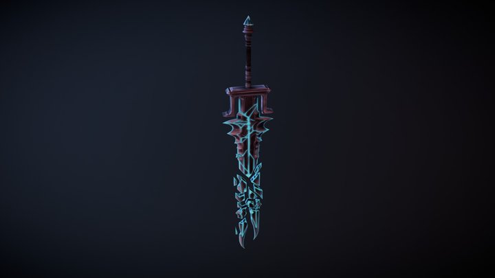 Soulsplitter Greatsword 3D Model