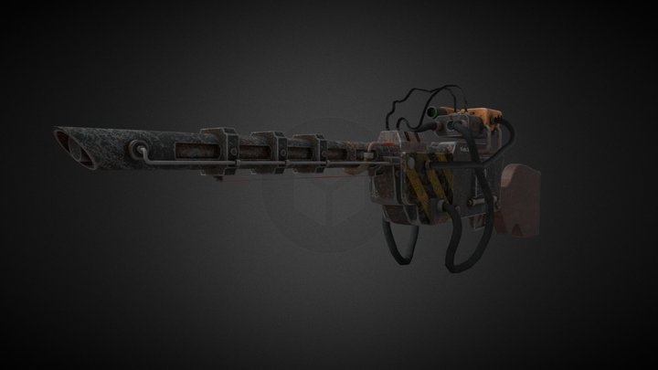 Fallout Wattz 2000 3D Model