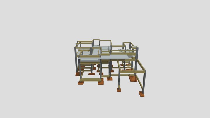 Projeto Estrutural_Residência 01SC 3D Model