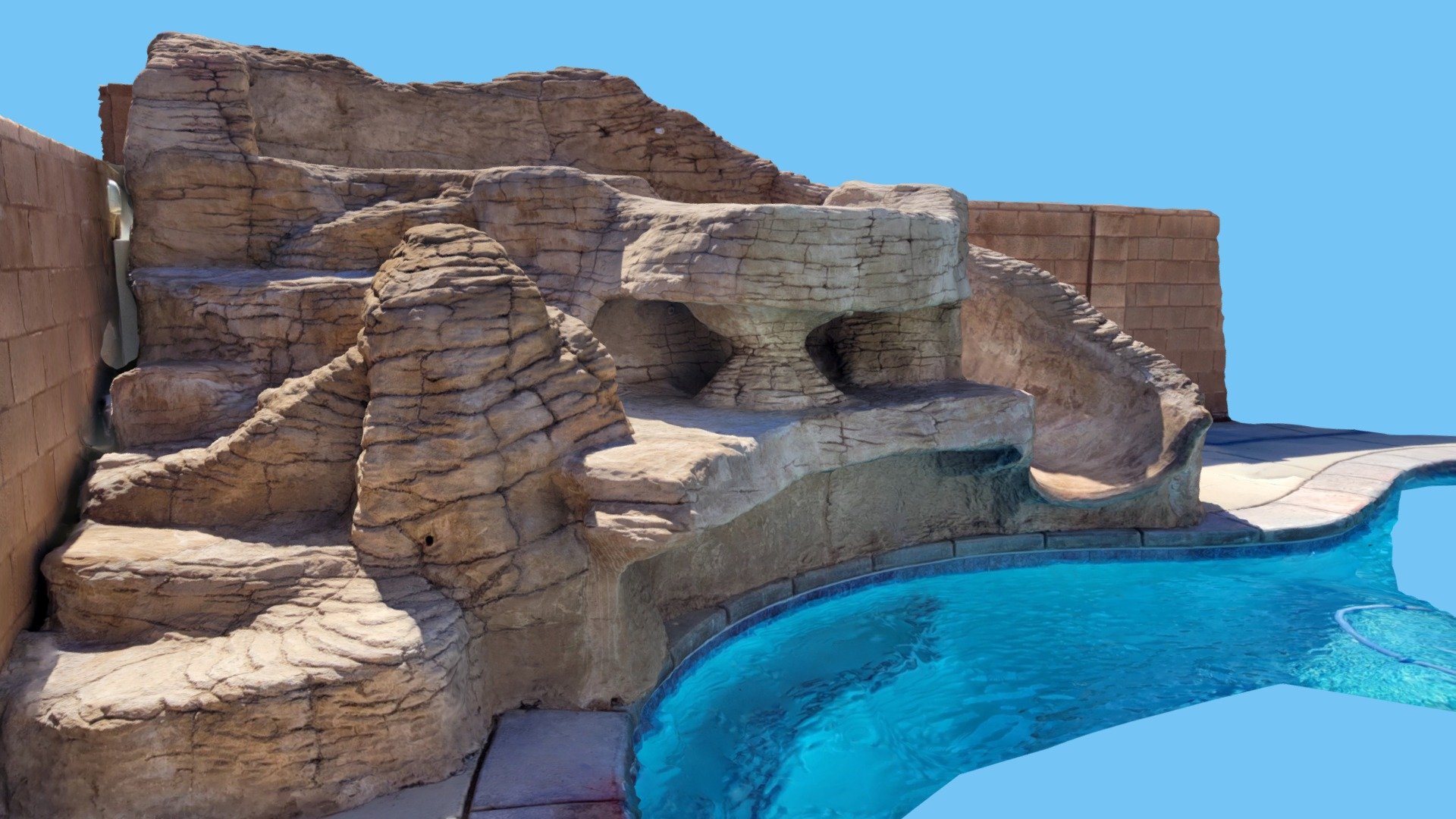 Finished rock feature - 3D model by GoochFauxRock [d7e92ab] - Sketchfab