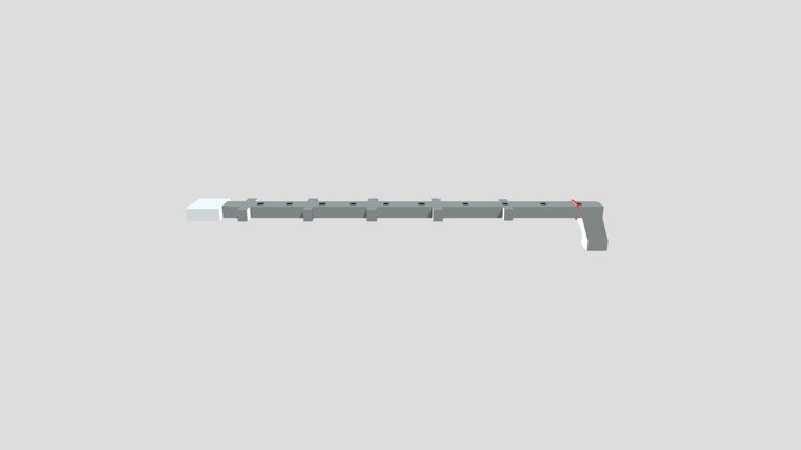 Cat Runners Speeding Wall 3D Model