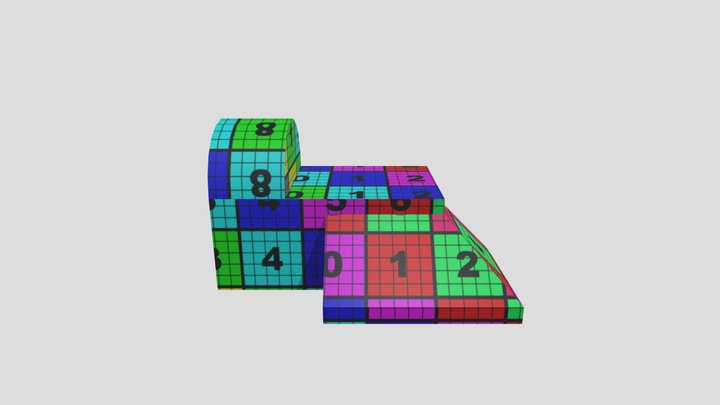 UV Building Assignment3 3D Model