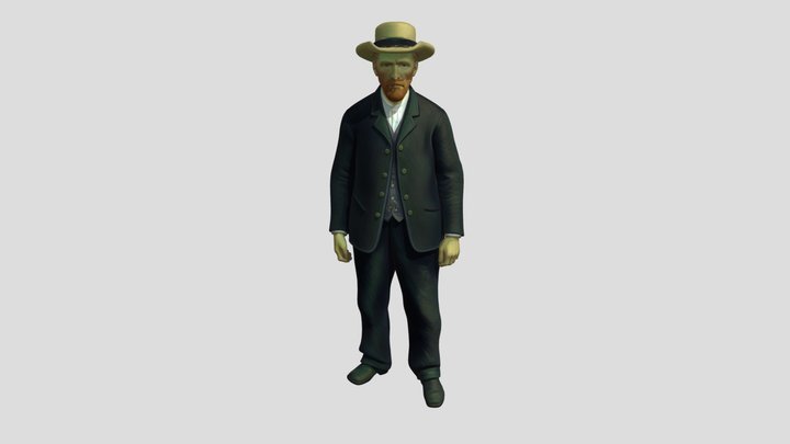 Vicent Van Gogh 3D Model
