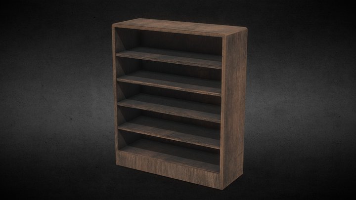 Lowpoly Cupboard - Game Ready 3D Model
