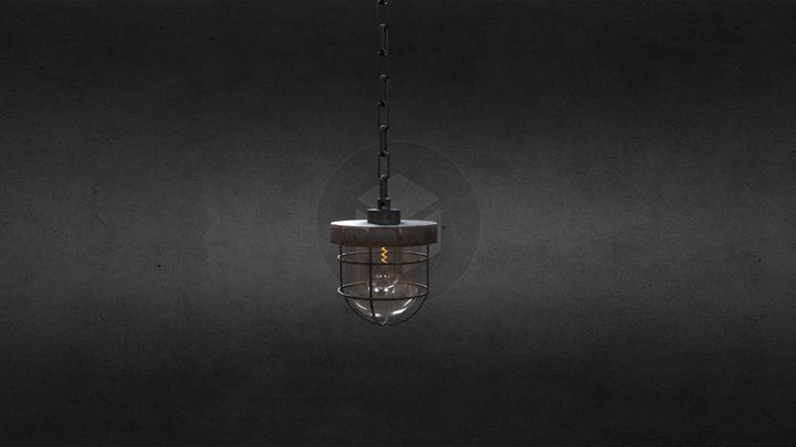 Hanging Light 3D Model