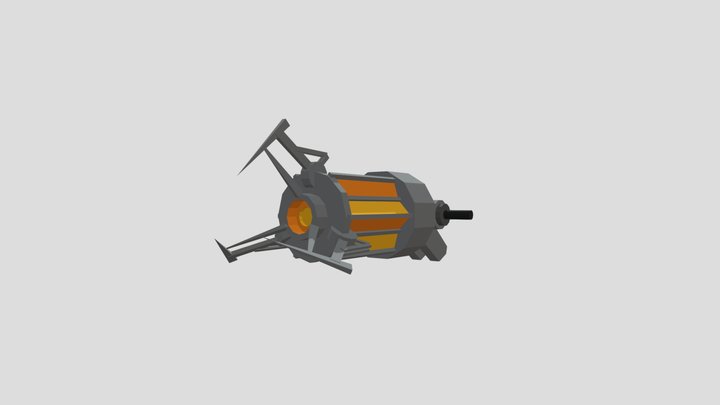 Gravity gun 3D Model