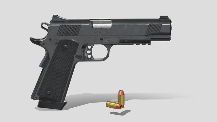 kimber 1911 3D Model