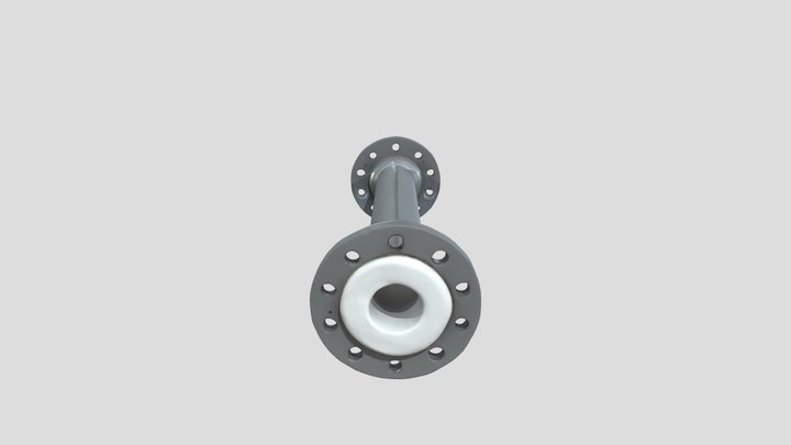 Industrial_ Pipe_ Compo_0724073742_texture 3D Model