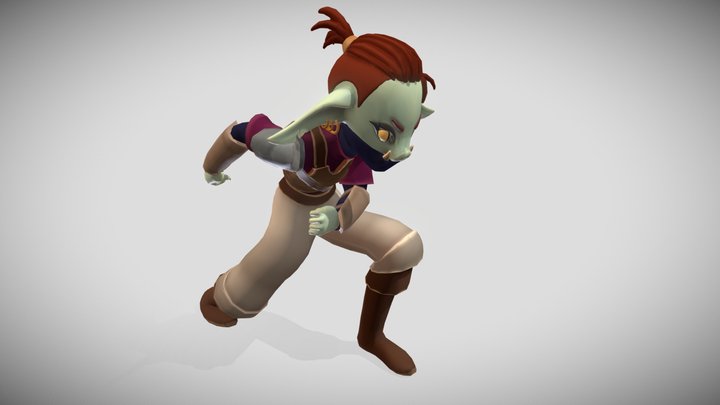 Goblin / GreedBound / Animations 3D Model