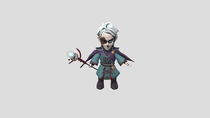 Witch 3D Model