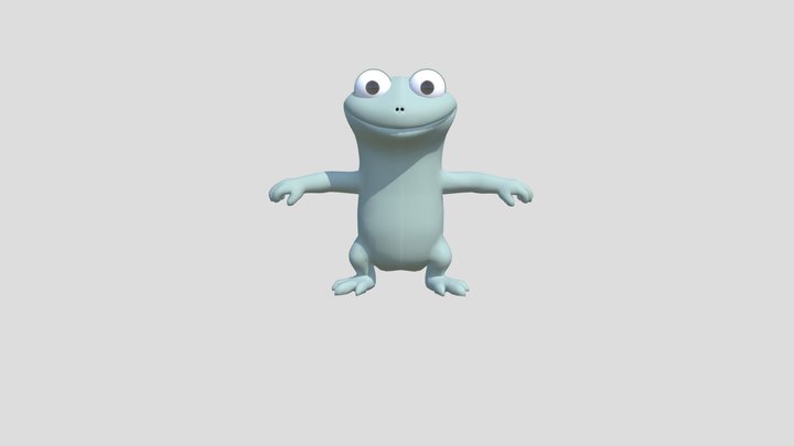Pixars Hoppers Lizard Tom by Jetical(me) 3D Model