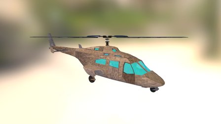 Helicóptero 3D Model