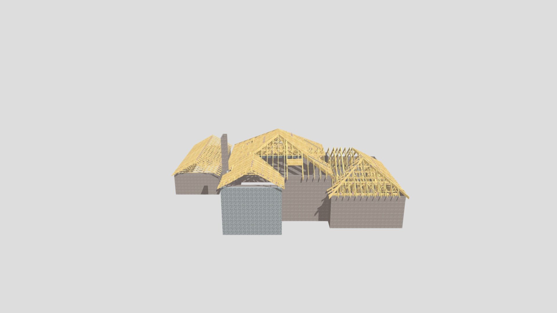 Cassidy House Roof Trusses
