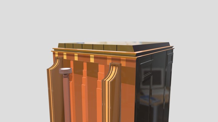 20th Century Fox 2009-2020 V10 Base 3D Model