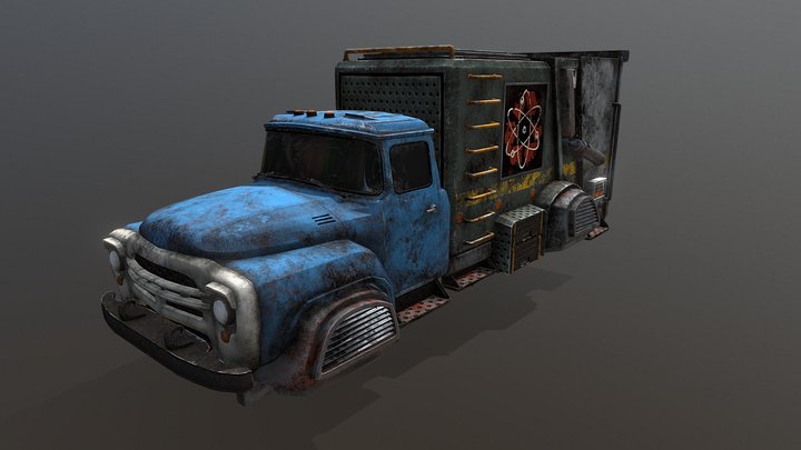 Cyber-ZIL-130 – Modello 3D gratuito STL