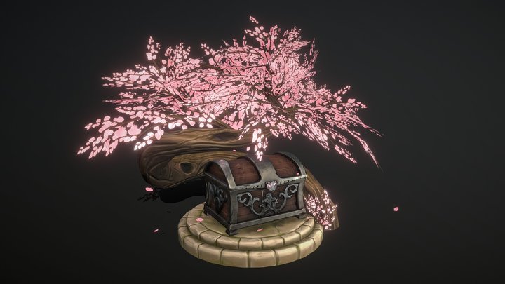 Treasure chest 3D Model