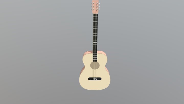 Gitara 3D Model