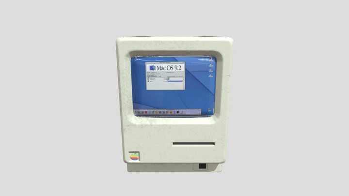 macintosh_os_9_2_2001 3D Model