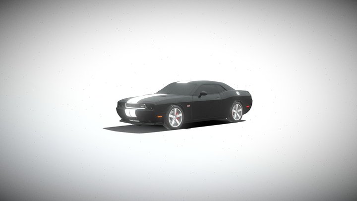 2012-dodge-challenger-srt8-392 3D Model