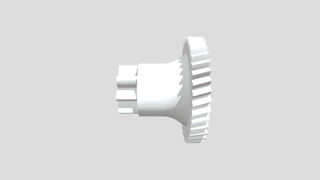 Engranaje mecánico – modelo 3D de alta precisión