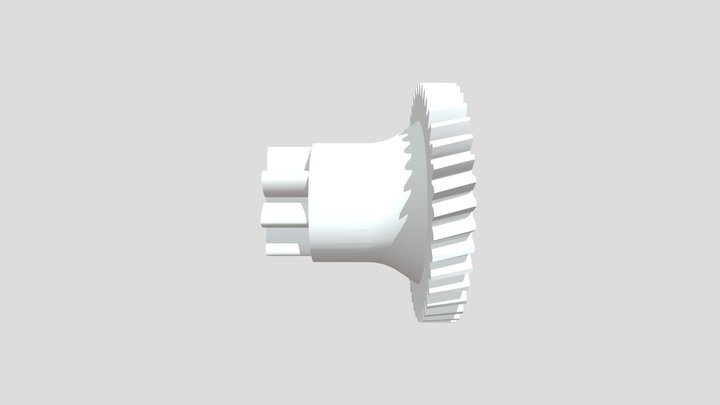 Engranaje mecánico – modelo 3D de alta precisión – Modello 3D gratuito STL