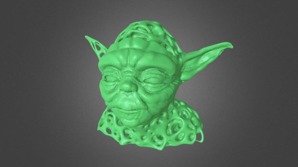 Mashup-Yoda - 3D model by edditive [d7f632a] - Sketchfab