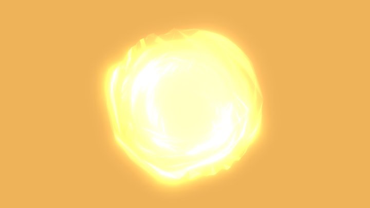 Flaming orb – Gratis 3D-model STL