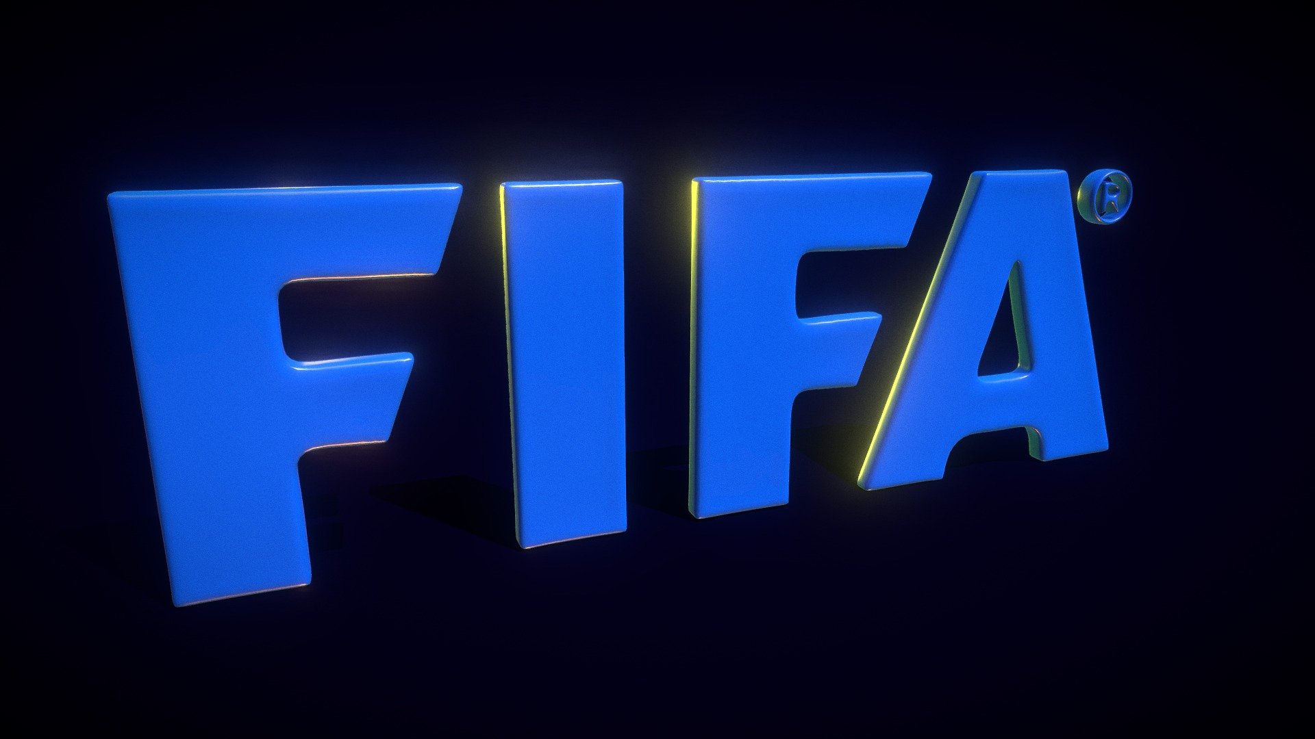 Fifa Logo - Buy Royalty Free 3D model by Gabriel Diego (@gabrieldi ...