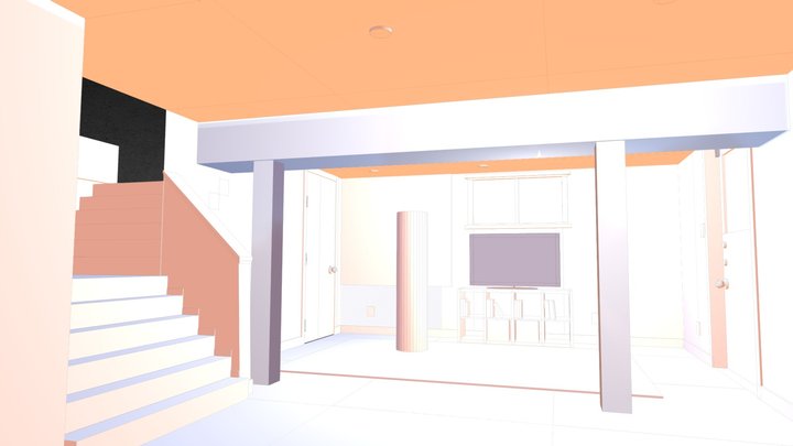 Room From Shapes - Robert Andersen 3D Model