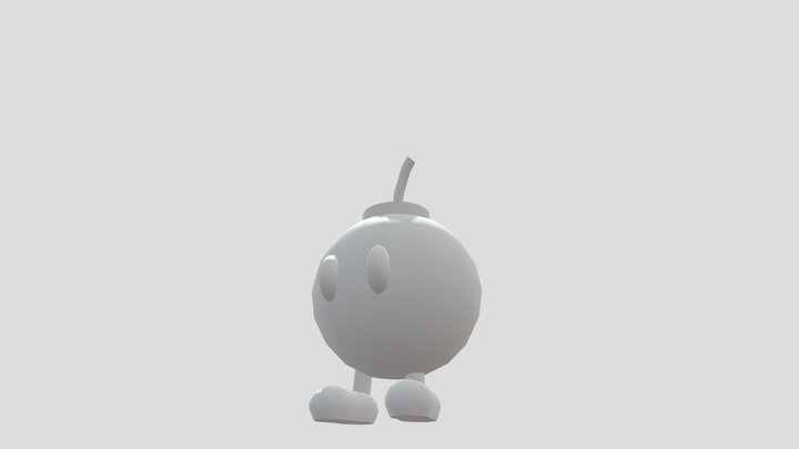 Bob-Omb 3D Model