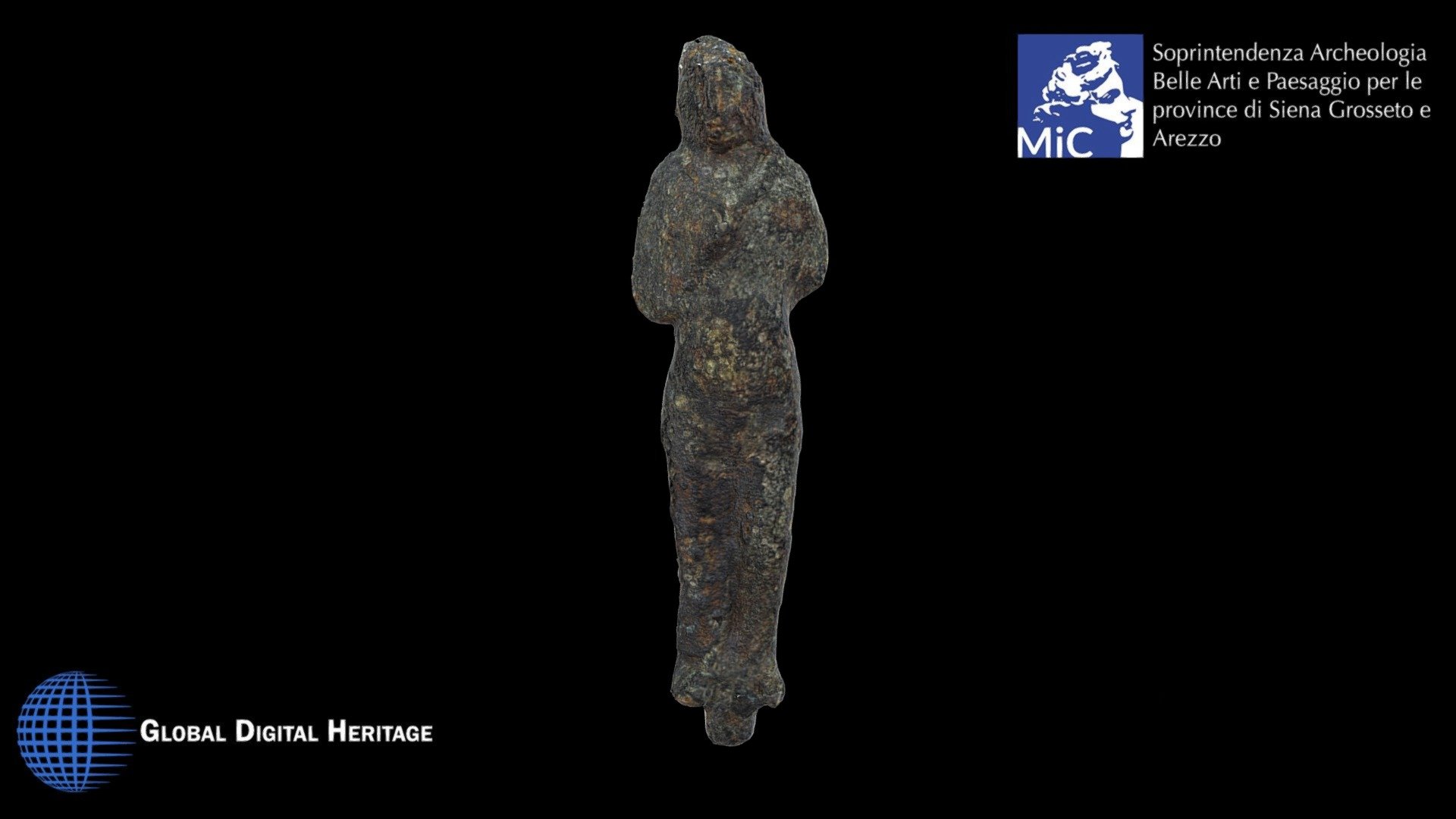 Bronze votive figurine, Campo Muri