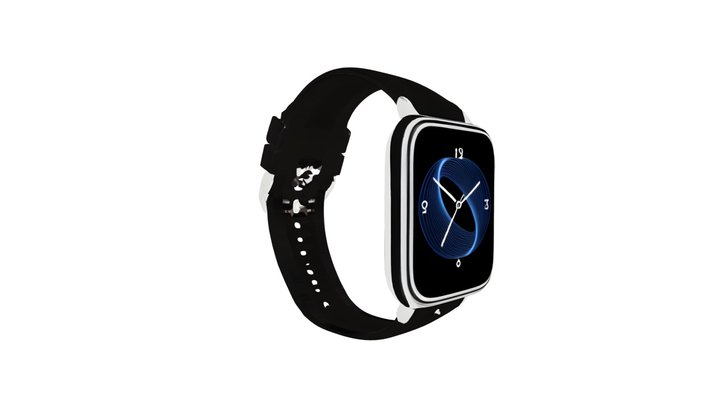 smartwatch with digital display 3D Model
