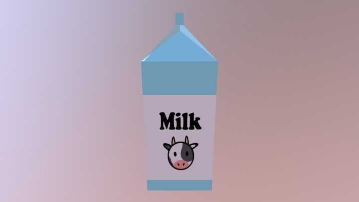 Milk 3D Model
