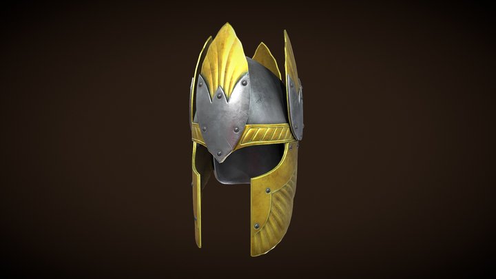 Archon Helmet 02 3D Model
